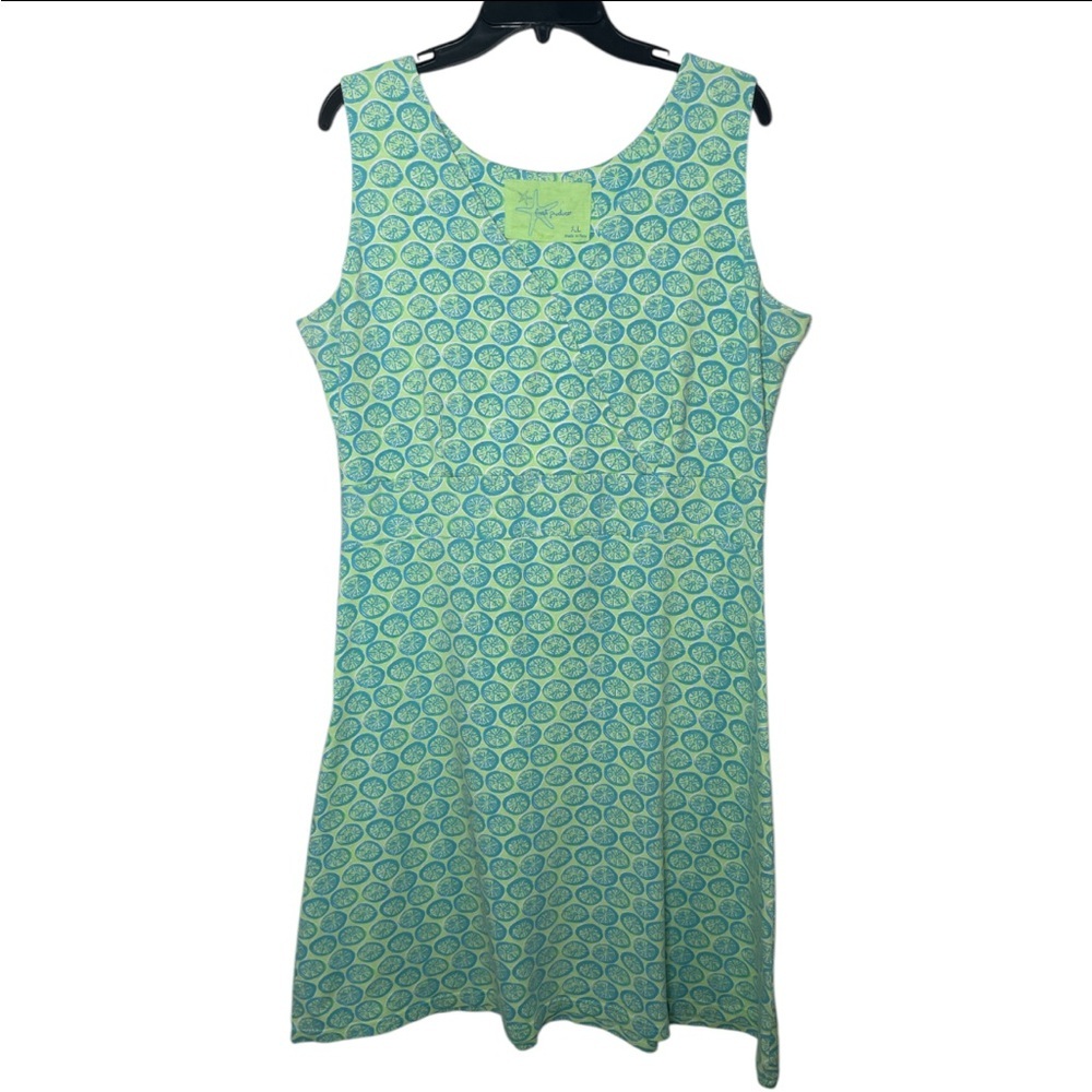 Fresh Produce Green A-Line Mini Dress